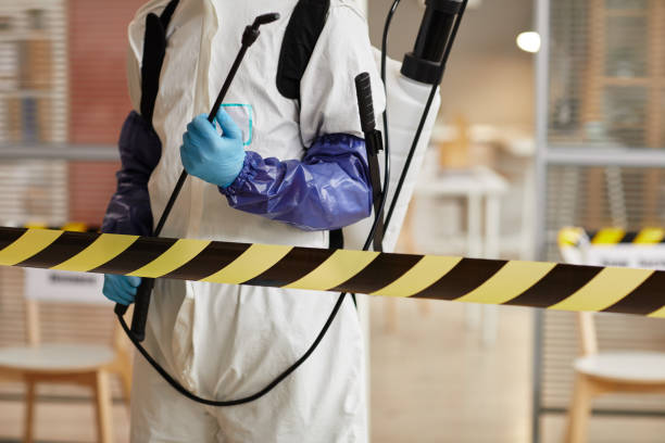 Professional Trauma Scene Cleanup technician working in Hubbardston, MI